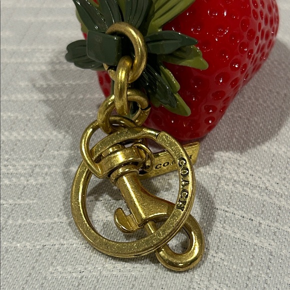 Fashion Jewelry Red Strawberry Key Holder - Picture 4 of 7